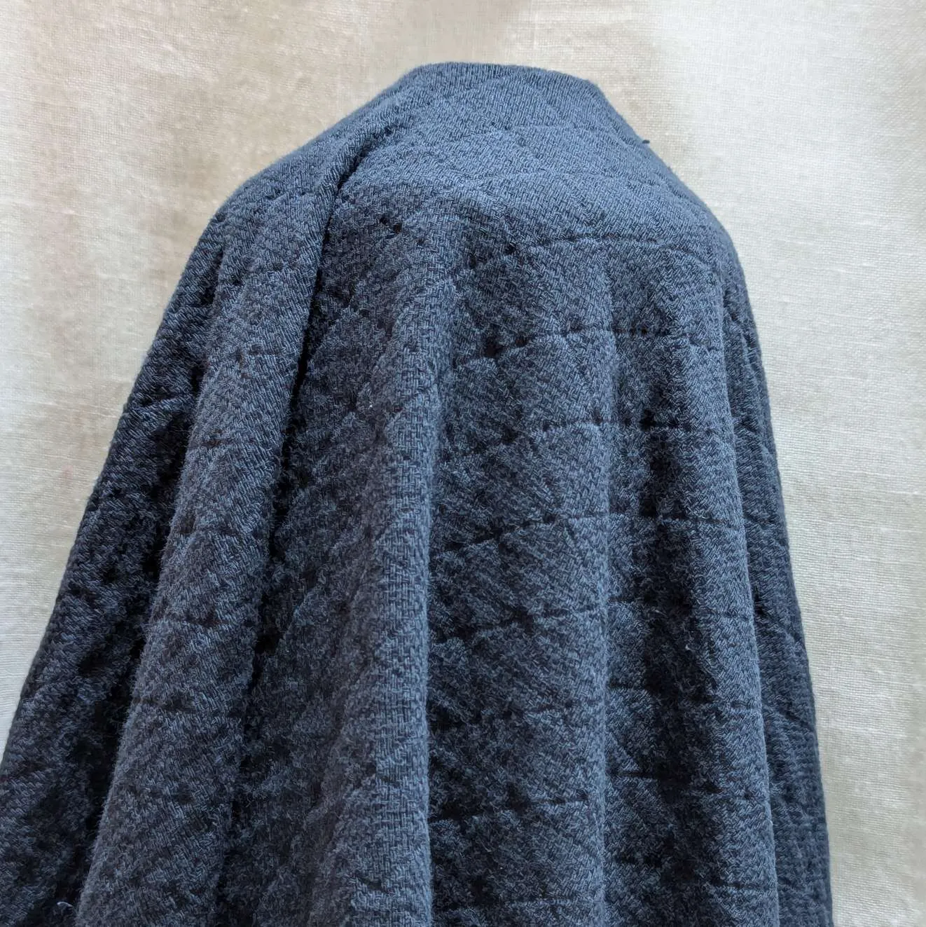 Harlequin Cotton Jacquard, Navy