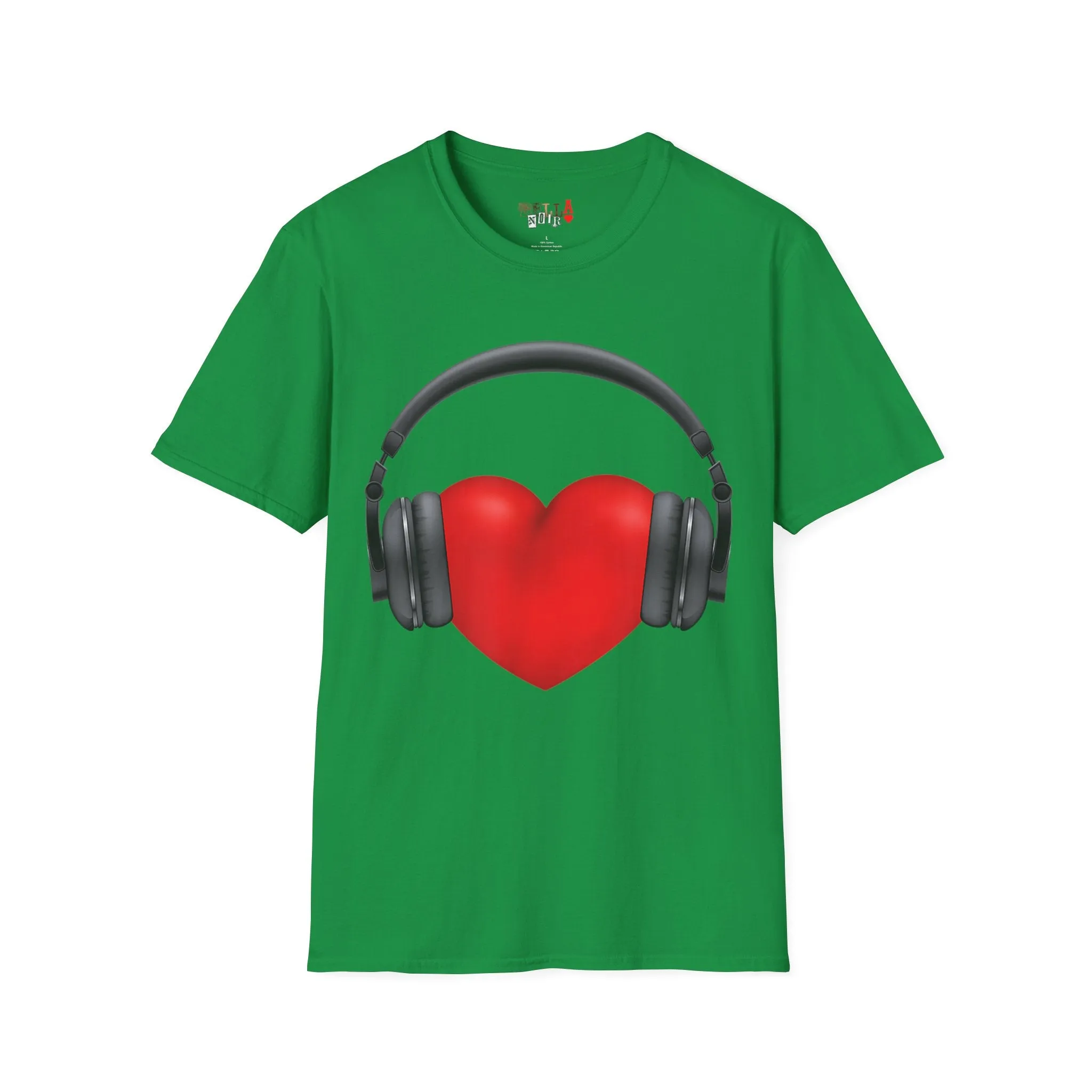 Heart Music Unisex Softstyle T-Shirt