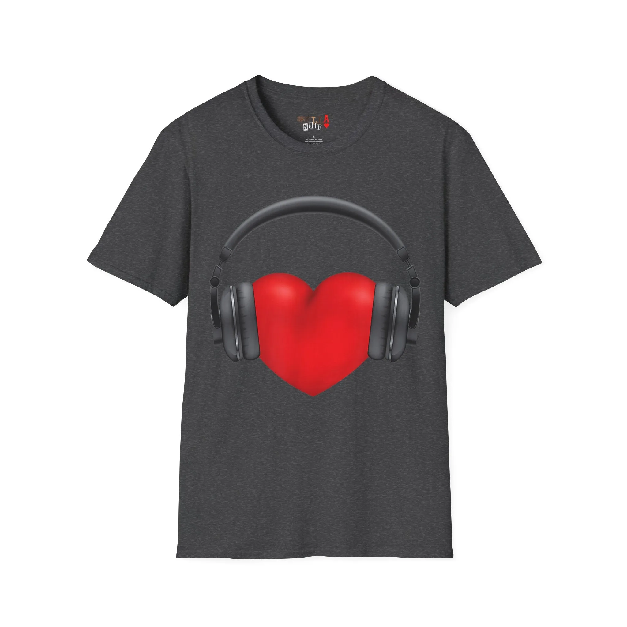 Heart Music Unisex Softstyle T-Shirt