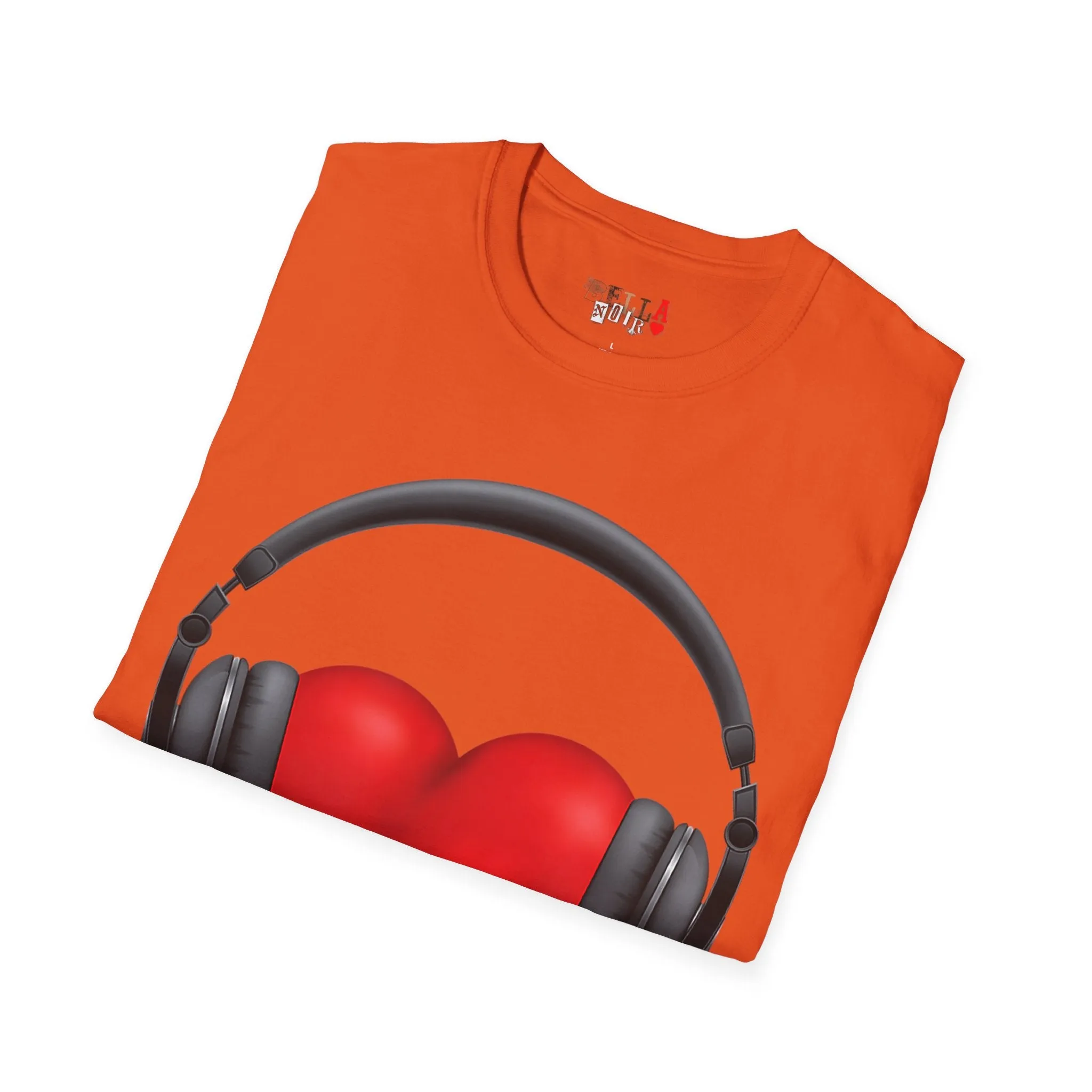 Heart Music Unisex Softstyle T-Shirt