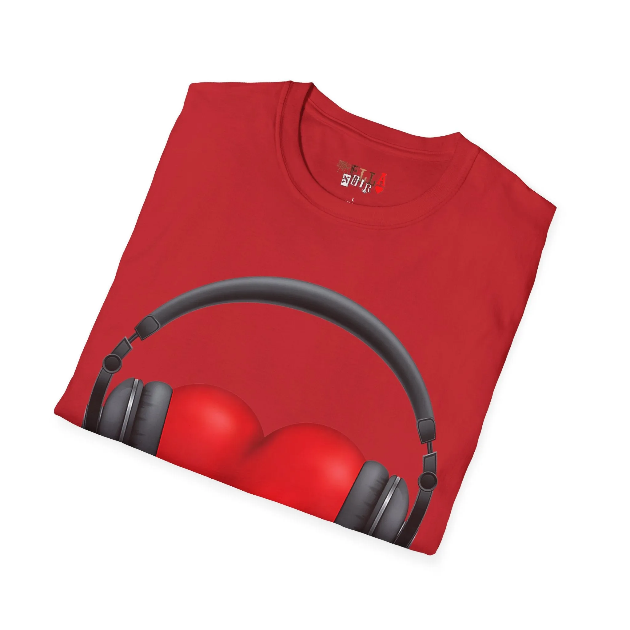 Heart Music Unisex Softstyle T-Shirt