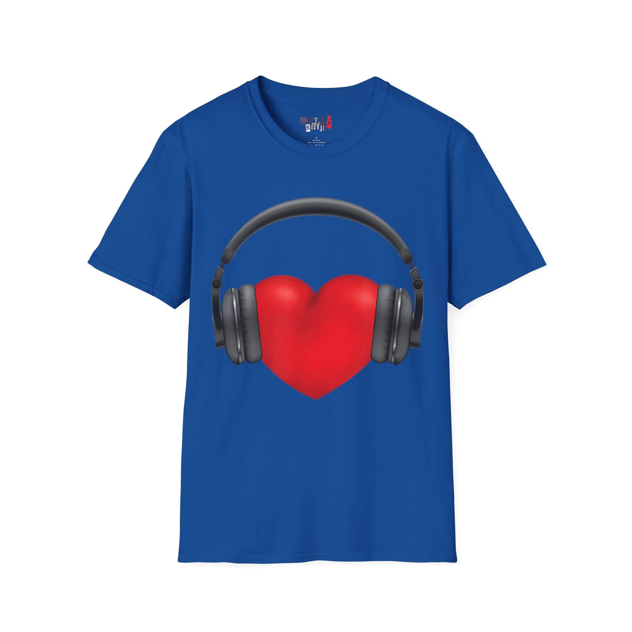 Heart Music Unisex Softstyle T-Shirt