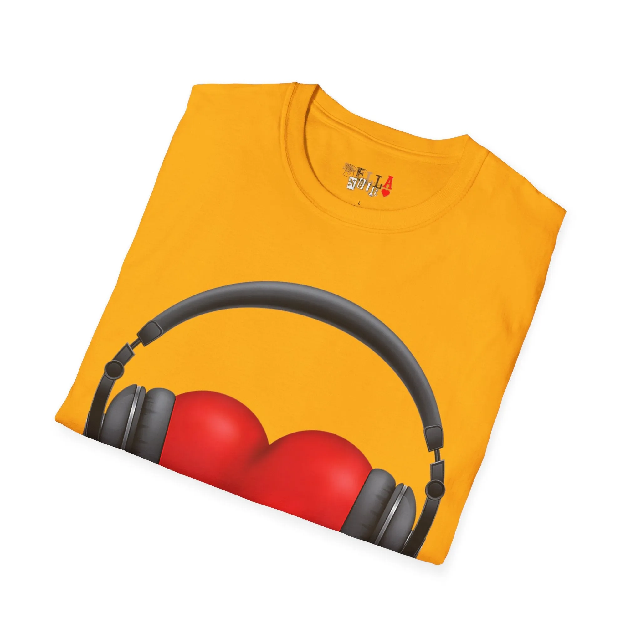 Heart Music Unisex Softstyle T-Shirt
