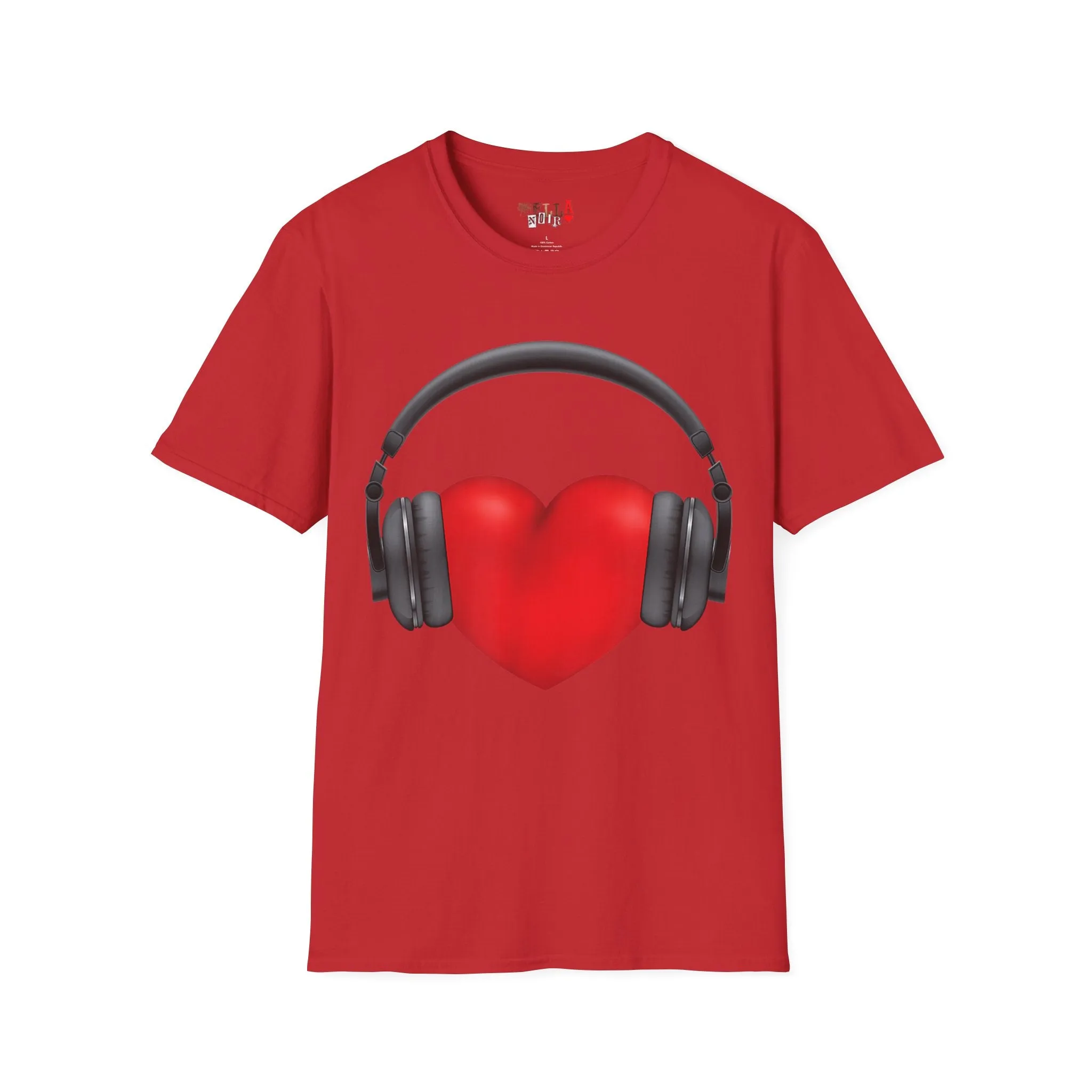 Heart Music Unisex Softstyle T-Shirt