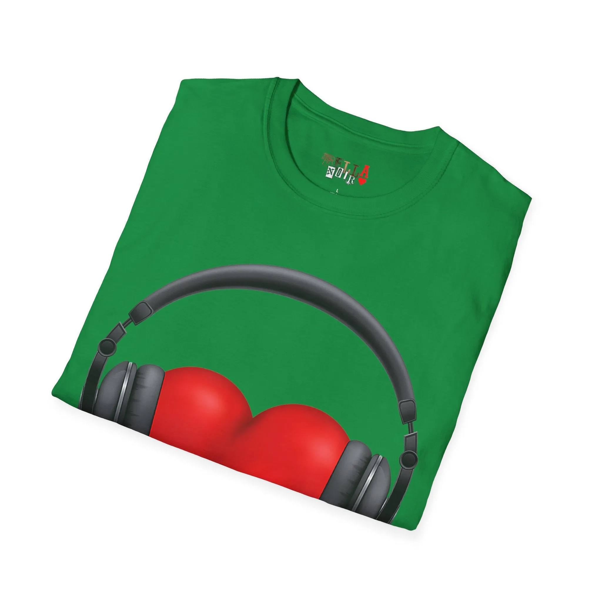 Heart Music Unisex Softstyle T-Shirt