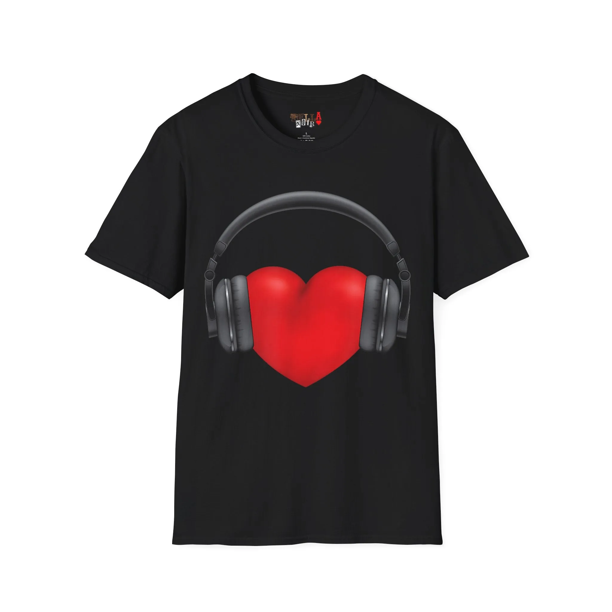 Heart Music Unisex Softstyle T-Shirt