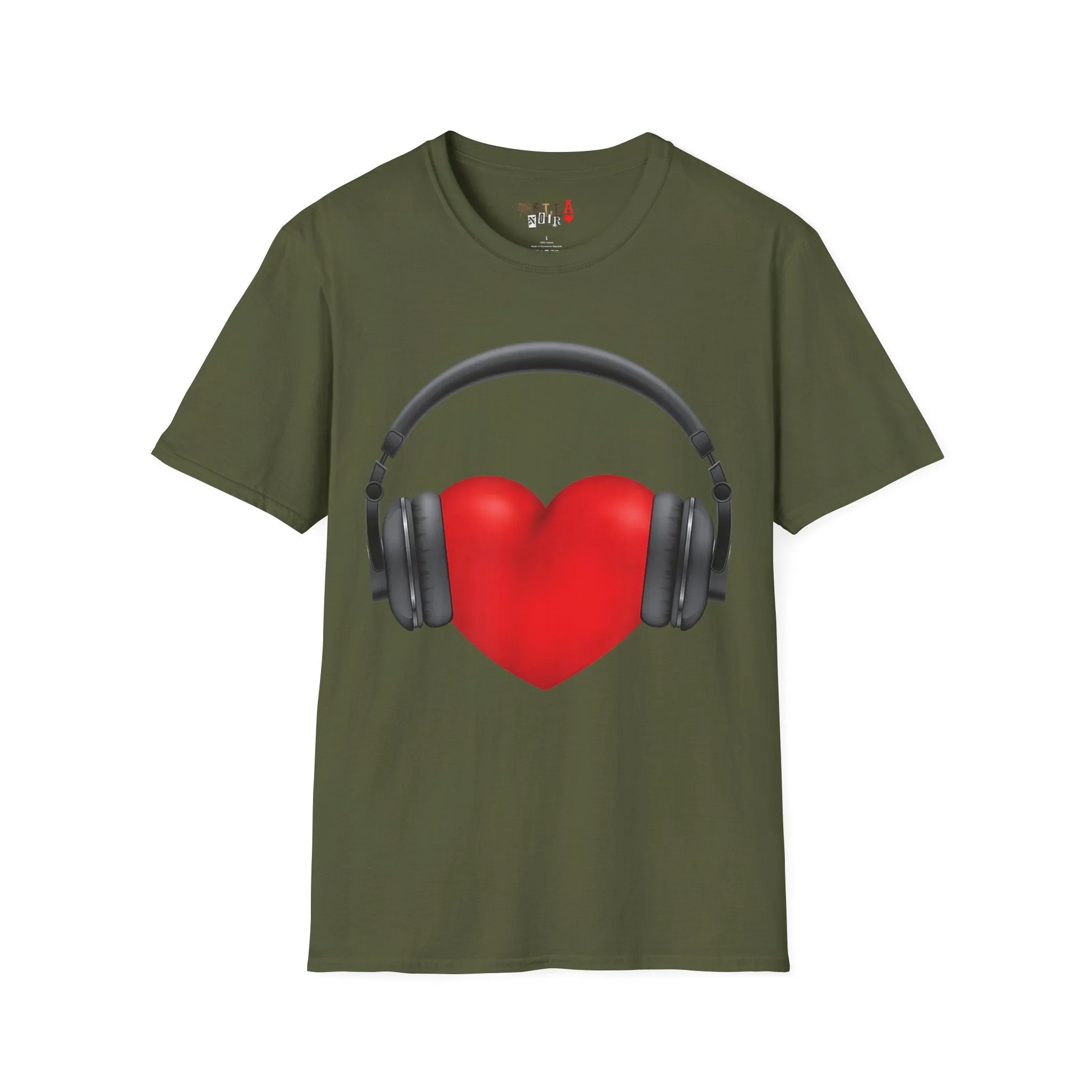 Heart Music Unisex Softstyle T-Shirt