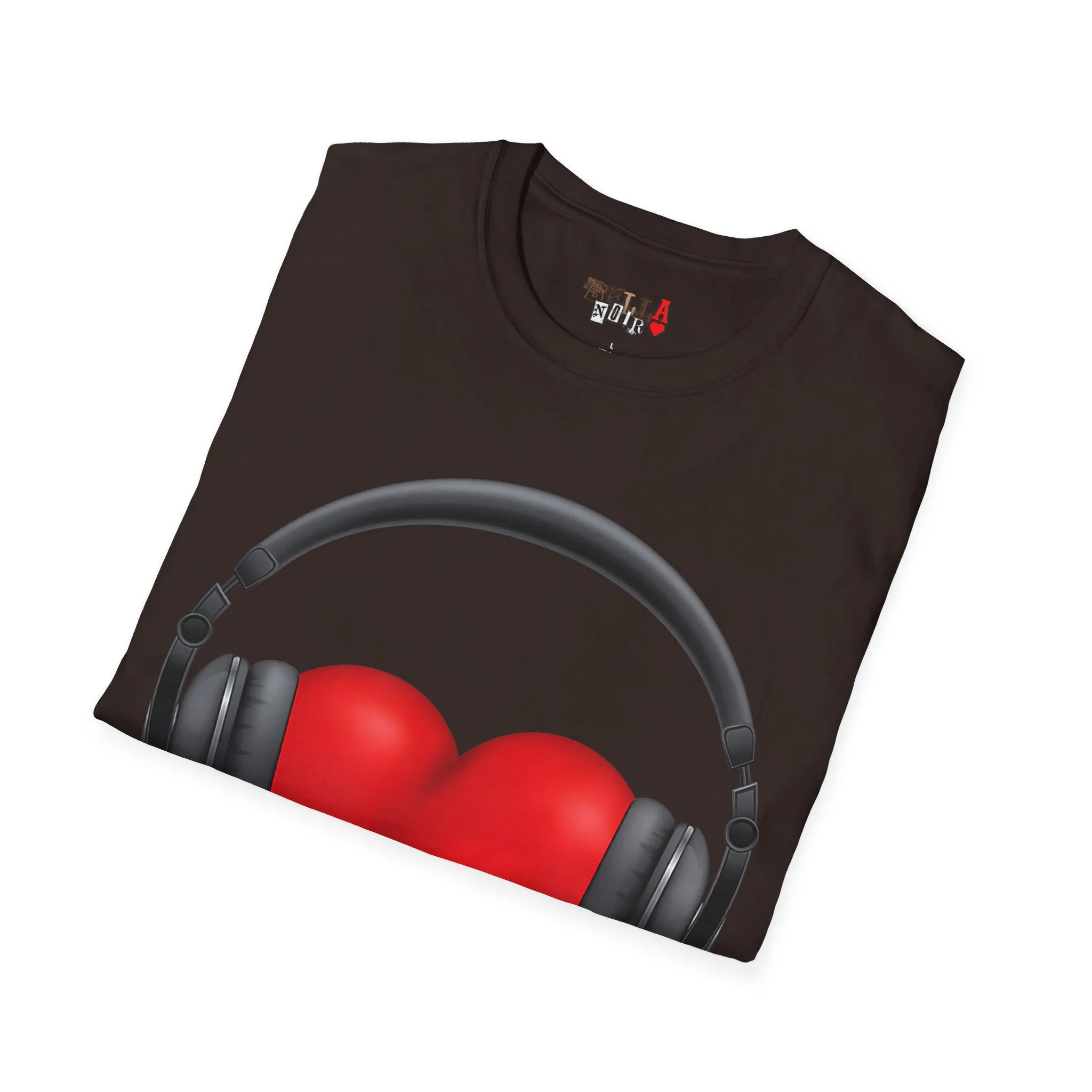 Heart Music Unisex Softstyle T-Shirt