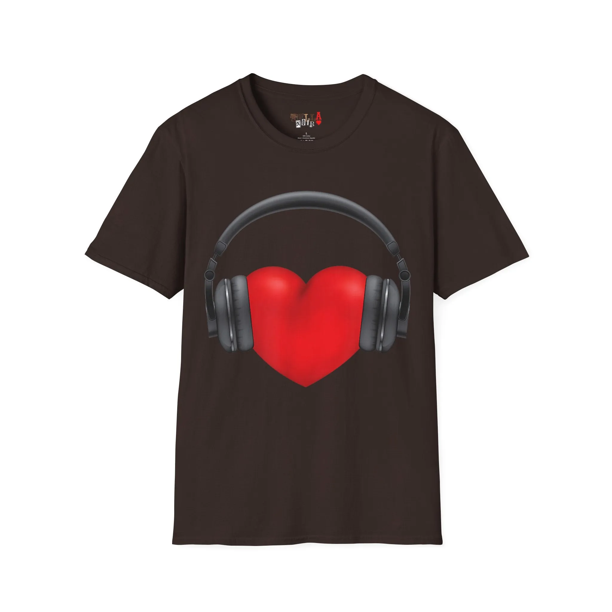 Heart Music Unisex Softstyle T-Shirt