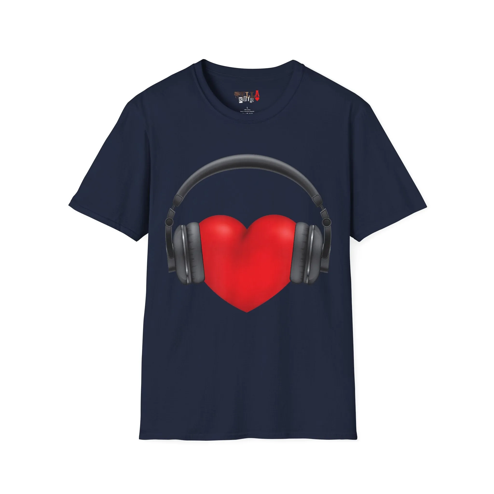 Heart Music Unisex Softstyle T-Shirt