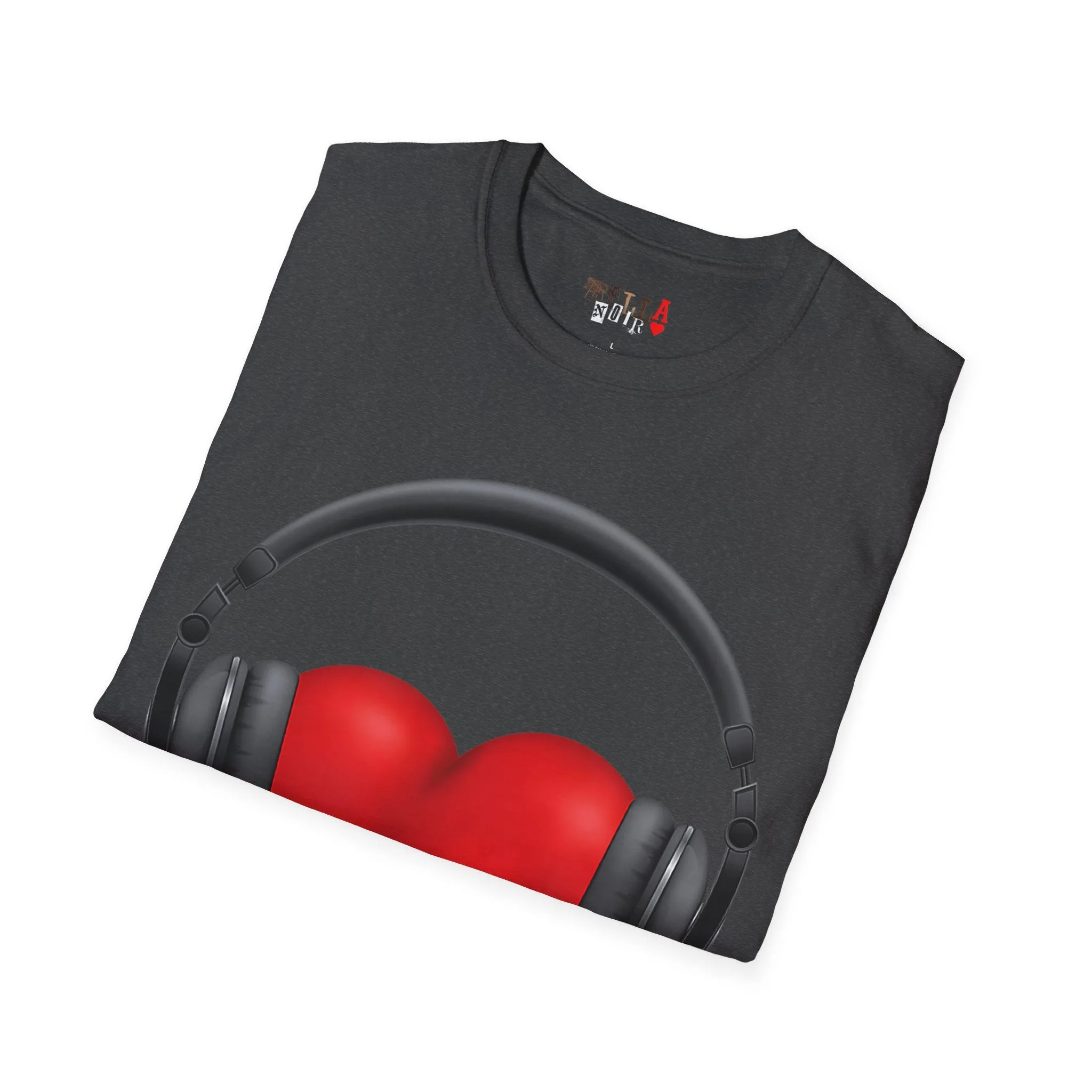 Heart Music Unisex Softstyle T-Shirt