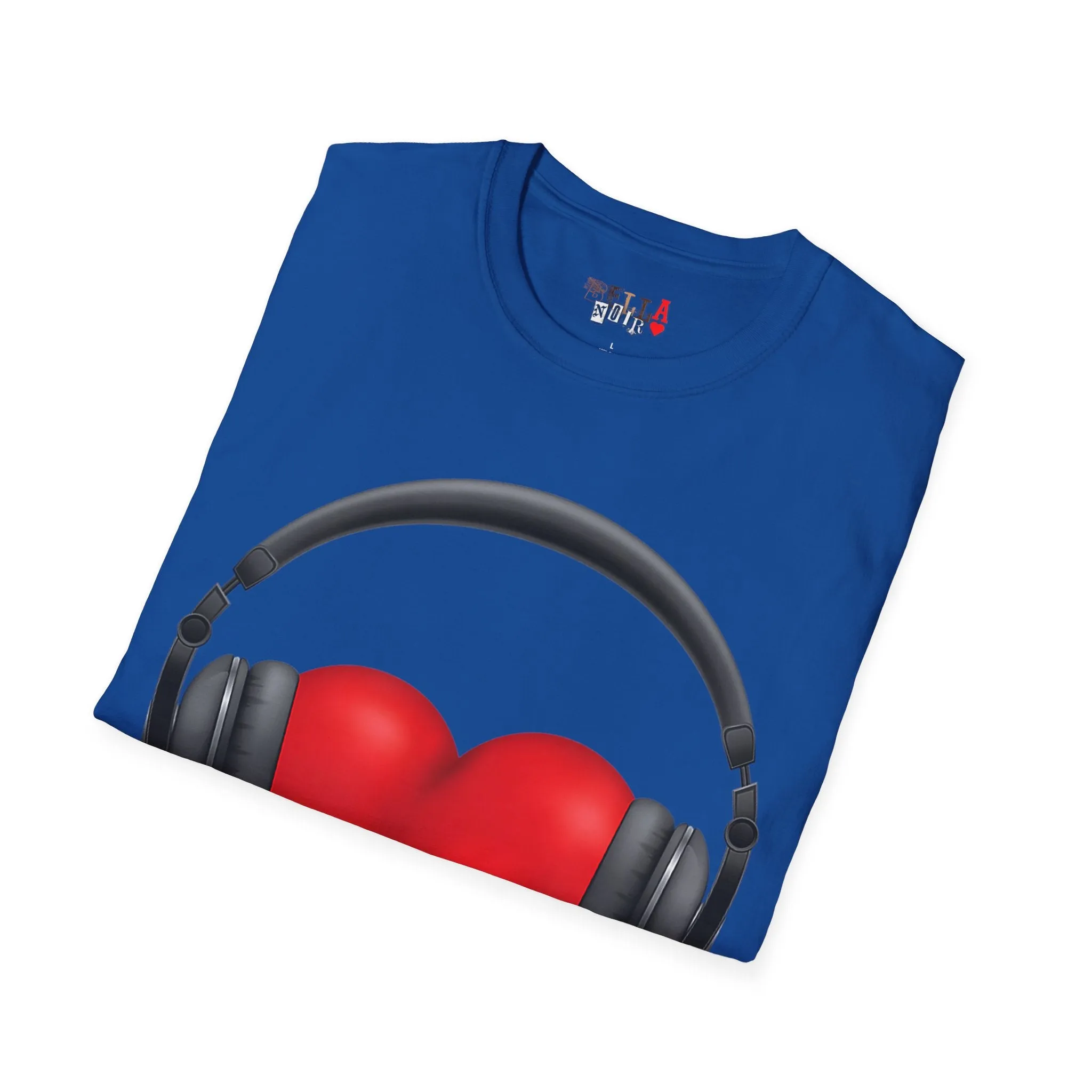 Heart Music Unisex Softstyle T-Shirt