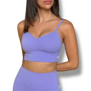 Heart Shaped Sports Bra -Very Peri
