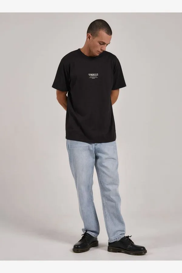 HEMP HIGH STANDARDS MERCH FIT TEE - BLACK