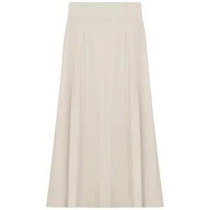 High waist cream skirt by Gem