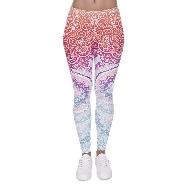 Hippie Chic High Waist  Leggings