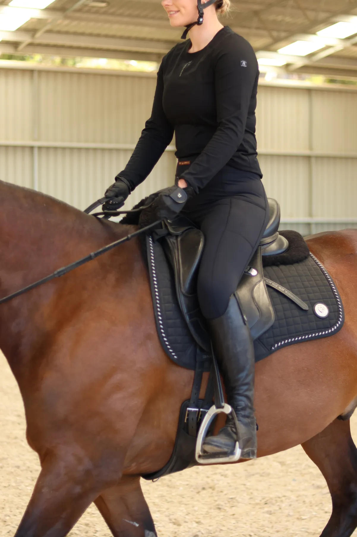 HLH Organic Long Sleeve in Black