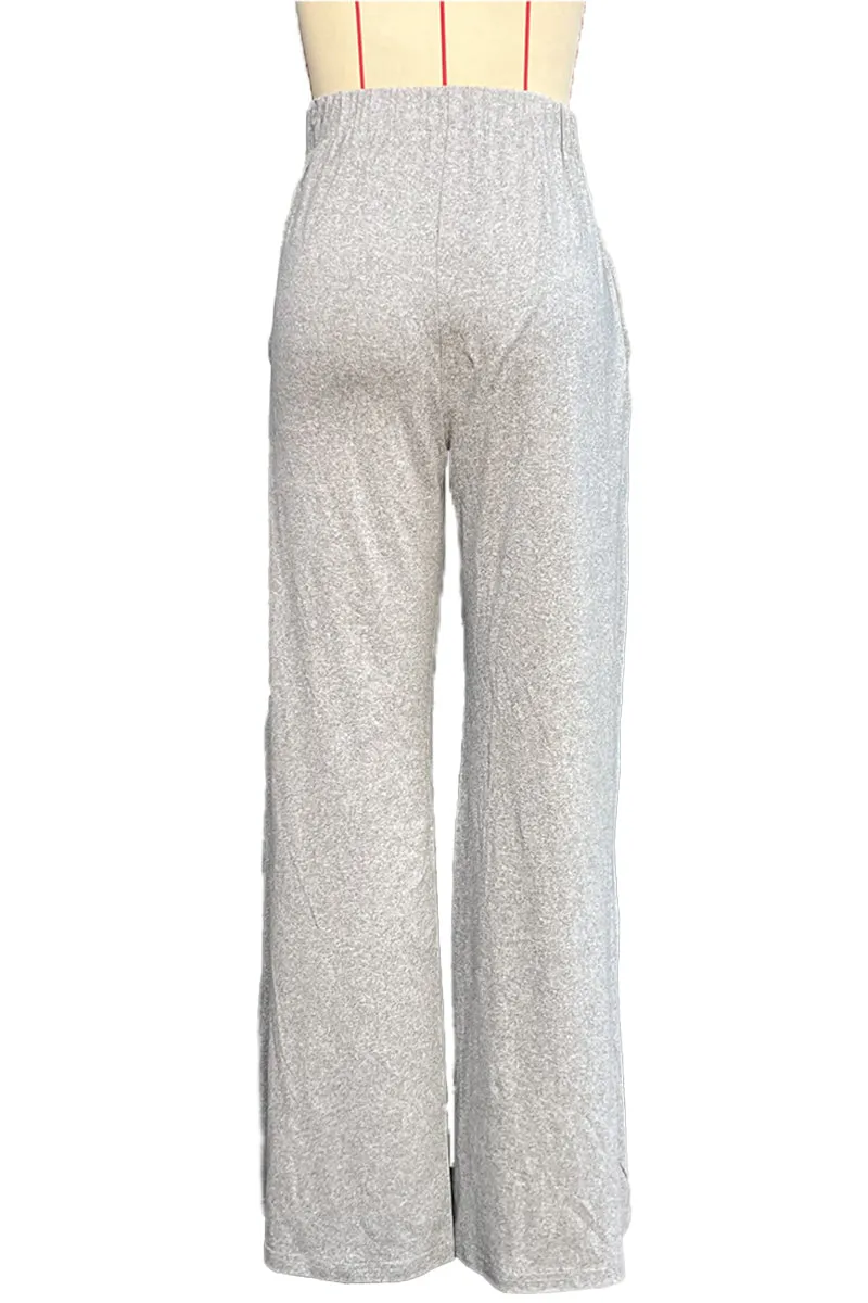 HPR1032 Tie-Waist Wide-Leg Pants Pants