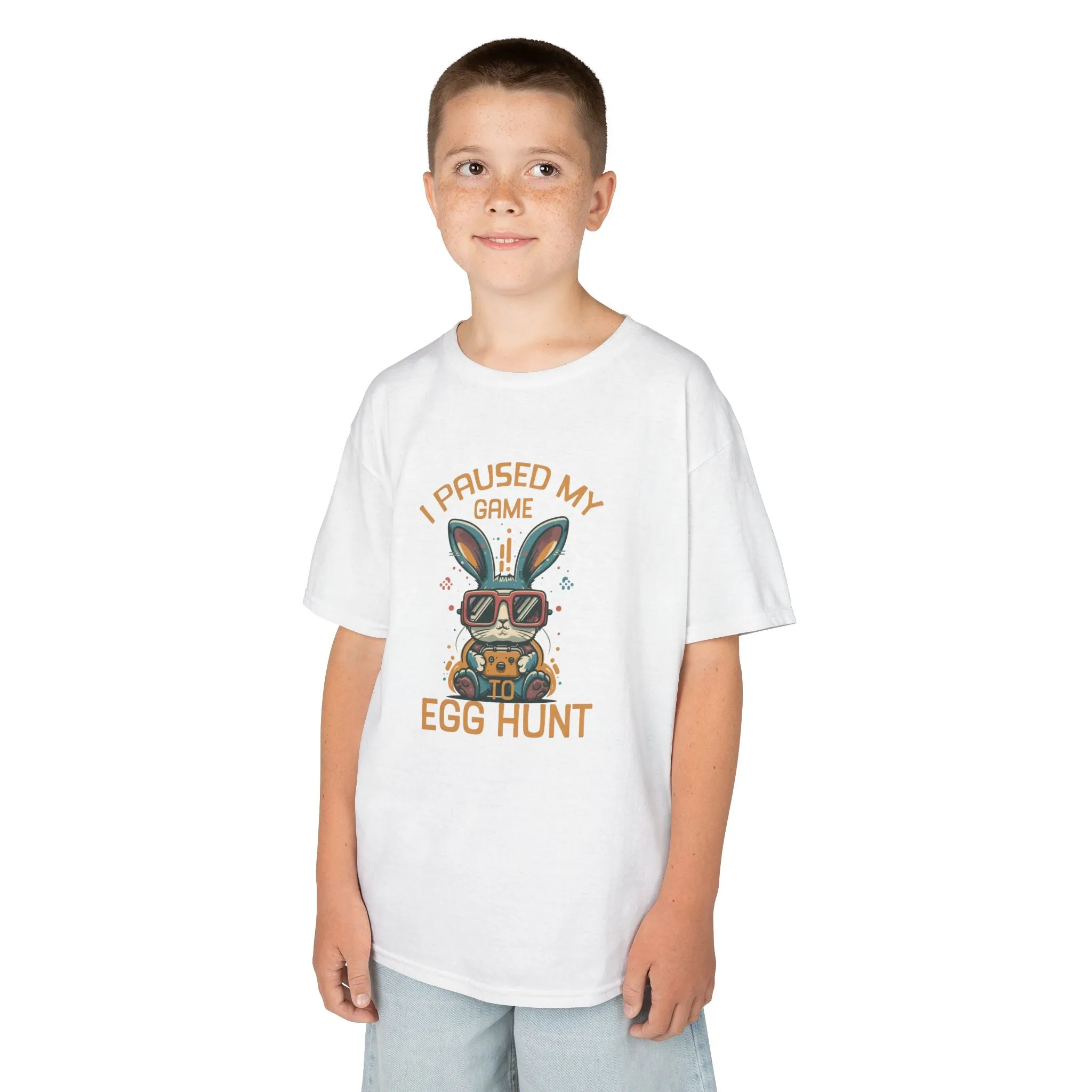 I Paused My Game To Egg Hunt Easter KIDS T-Shirt