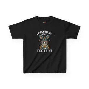 I Paused My Game To Egg Hunt Easter KIDS T-Shirt