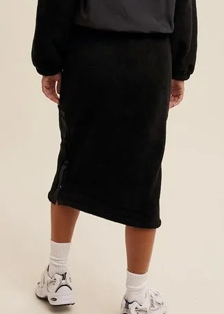 In The Mountains Button Skirt