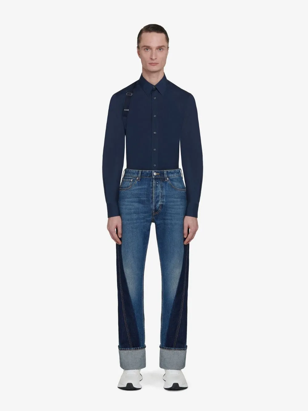 Ink Blue Harness Shirt
