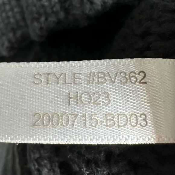 J. Crew Cotton Turtleneck Sweater in Black Size Medium