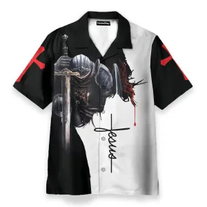 Jesus Men's Button's Up Shirts - Hawaiian Shirt