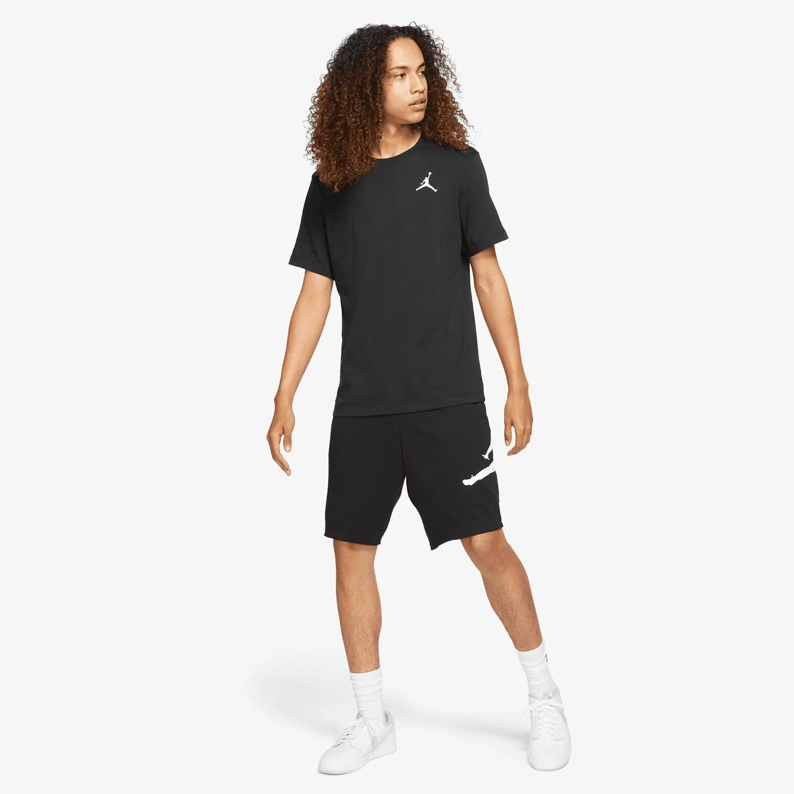 Jordan Jumpman Embroidered T-Shirt - Black