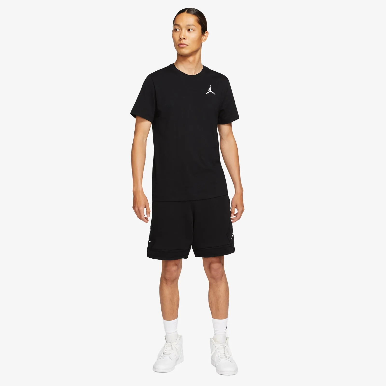 Jordan Jumpman Embroidered T-Shirt - Black