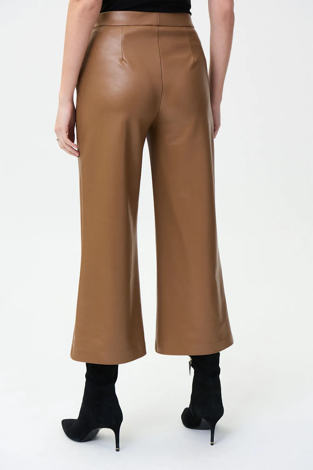 Joseph Ribkoff Vegan Leather Culottes jr224016