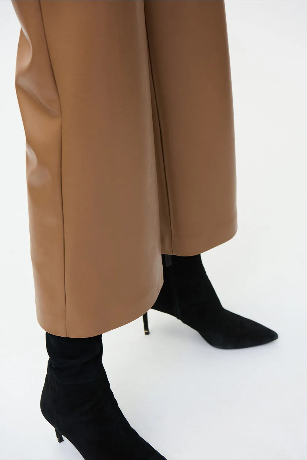 Joseph Ribkoff Vegan Leather Culottes jr224016