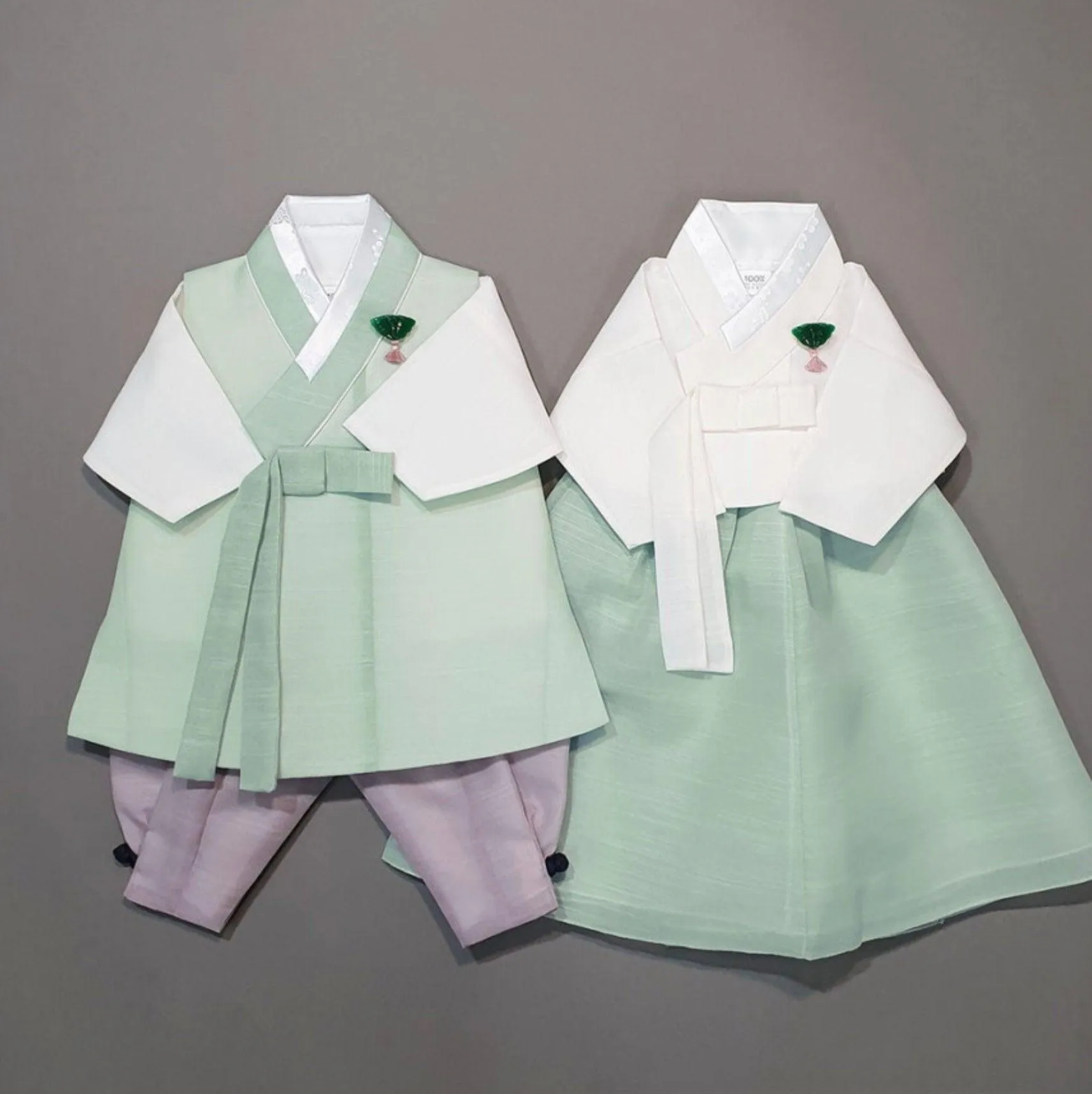 Jungsung Mint  Boy Hanbok (100D-10YR)