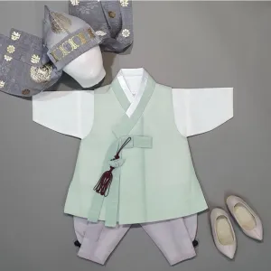 Jungsung Mint  Boy Hanbok (100D-10YR)