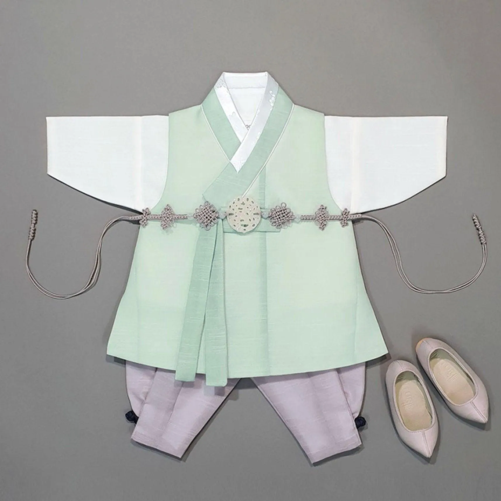 Jungsung Mint  Boy Hanbok (100D-10YR)