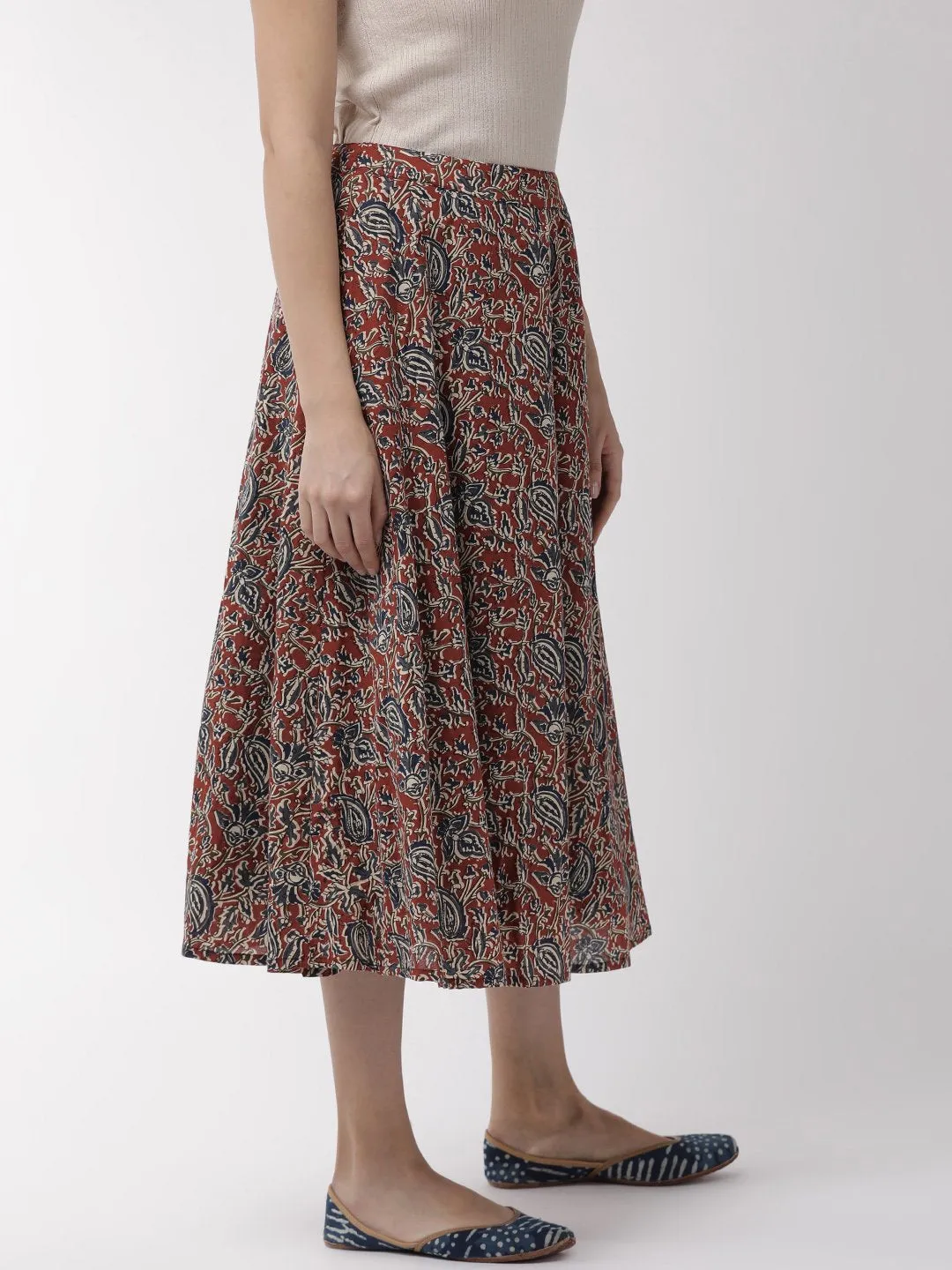 Kalamkari Print Skirt