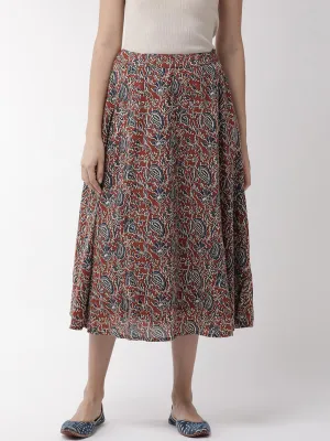 Kalamkari Print Skirt