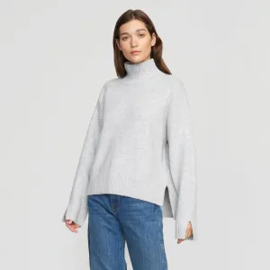 Karlie Oversized Turtleneck Sweater