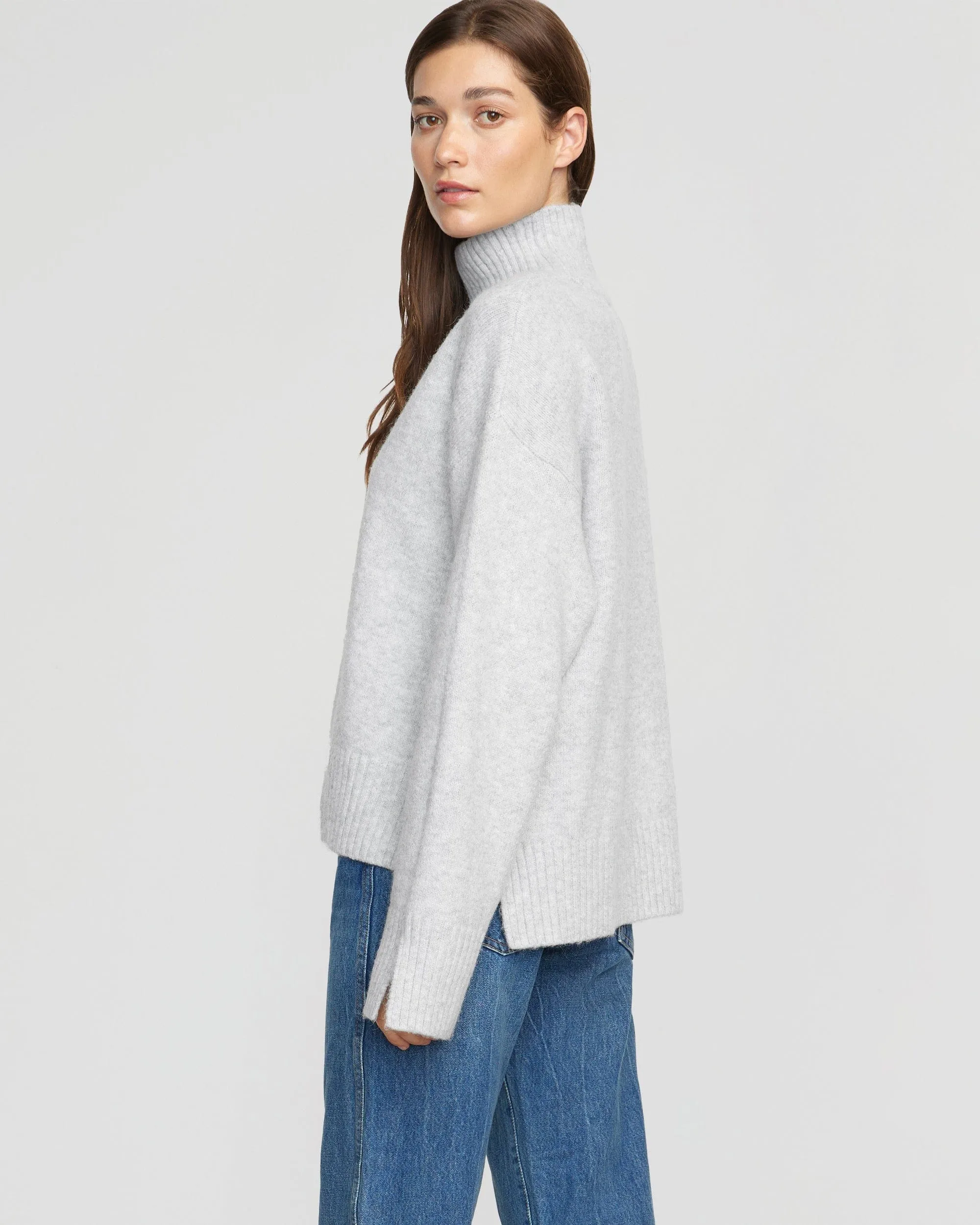 Karlie Oversized Turtleneck Sweater