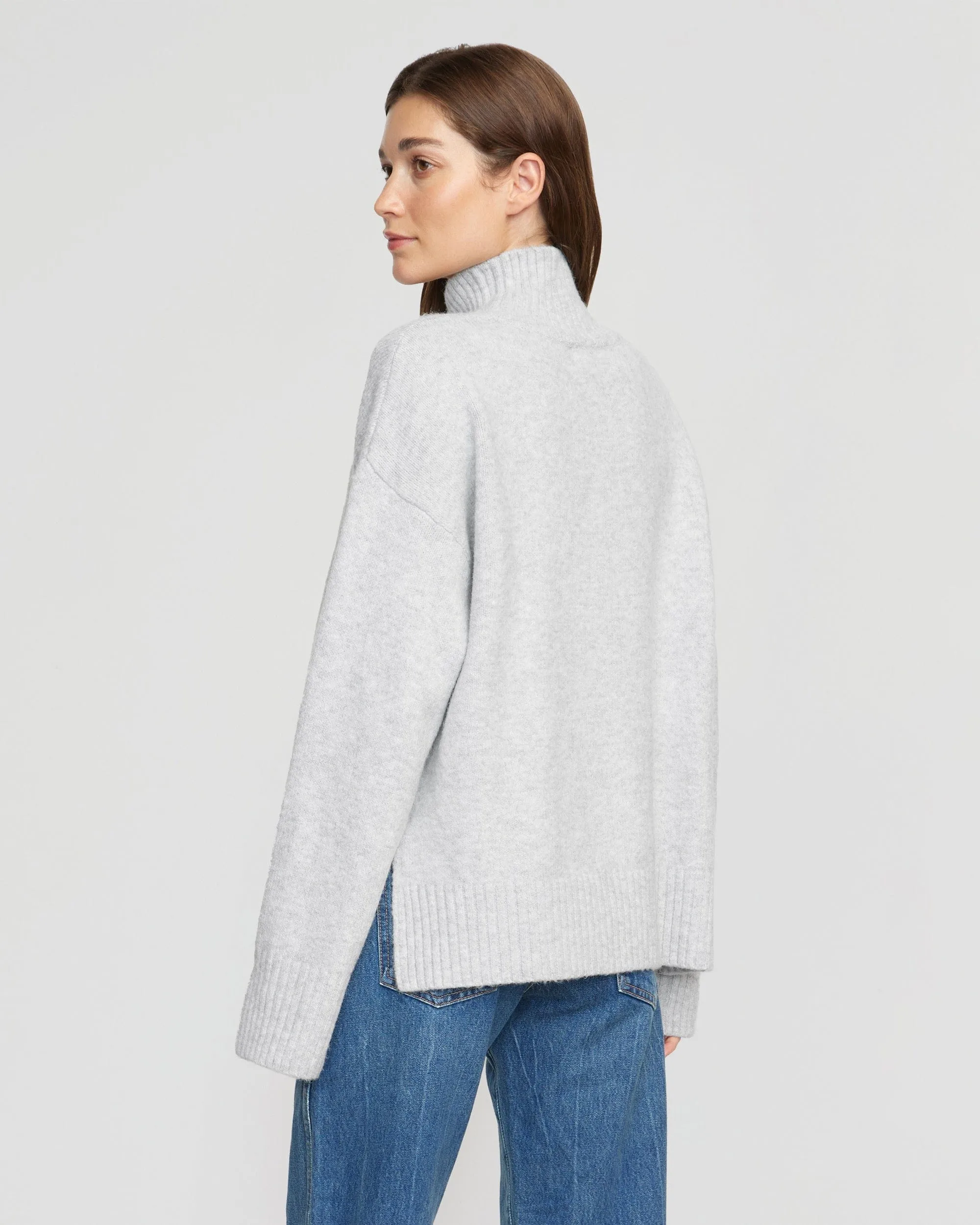 Karlie Oversized Turtleneck Sweater