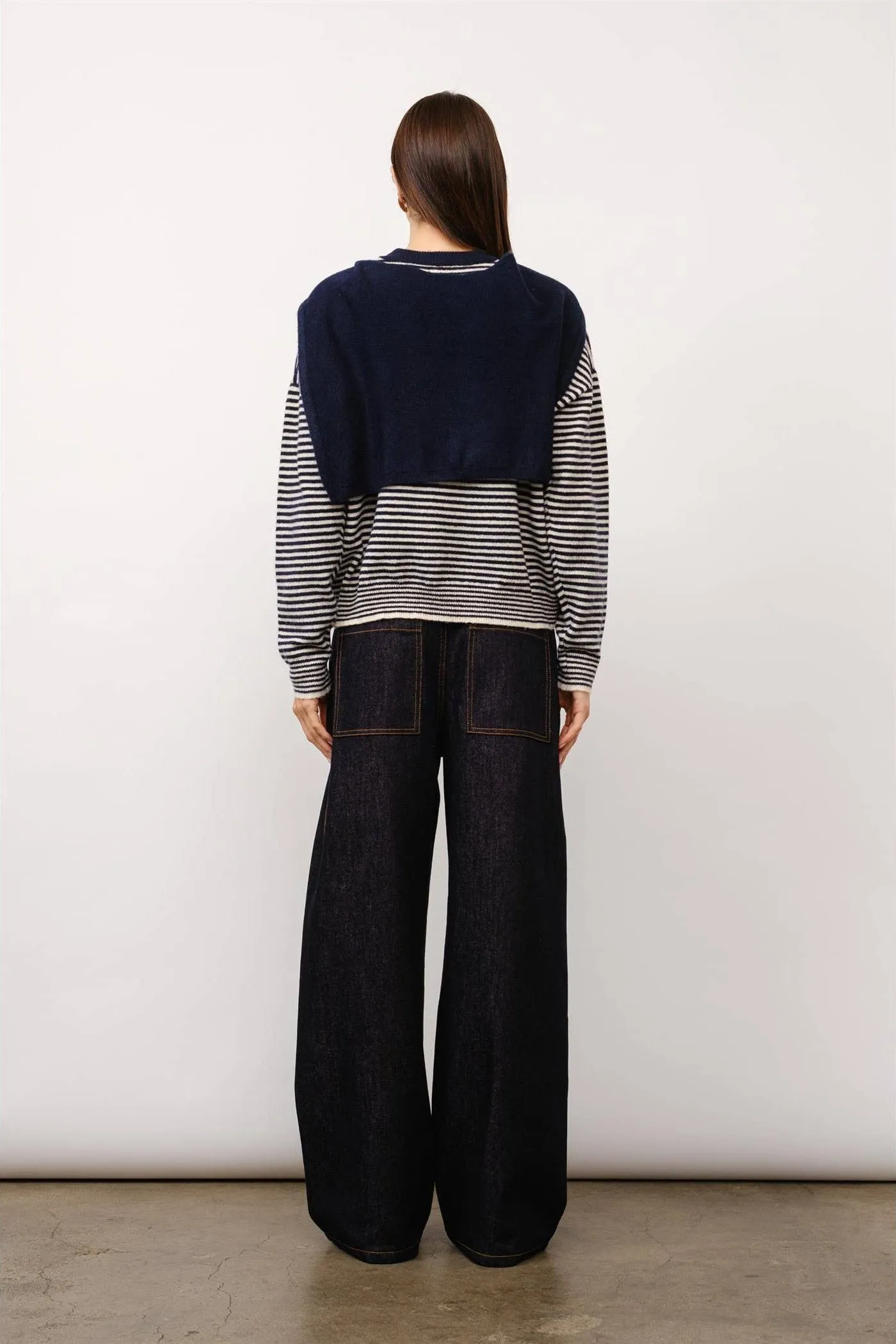 Kate Sweater with Detachable Shawl