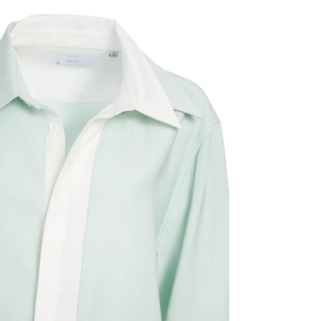 KENDALL TOP DESERT SAGE & IVORY COMBO