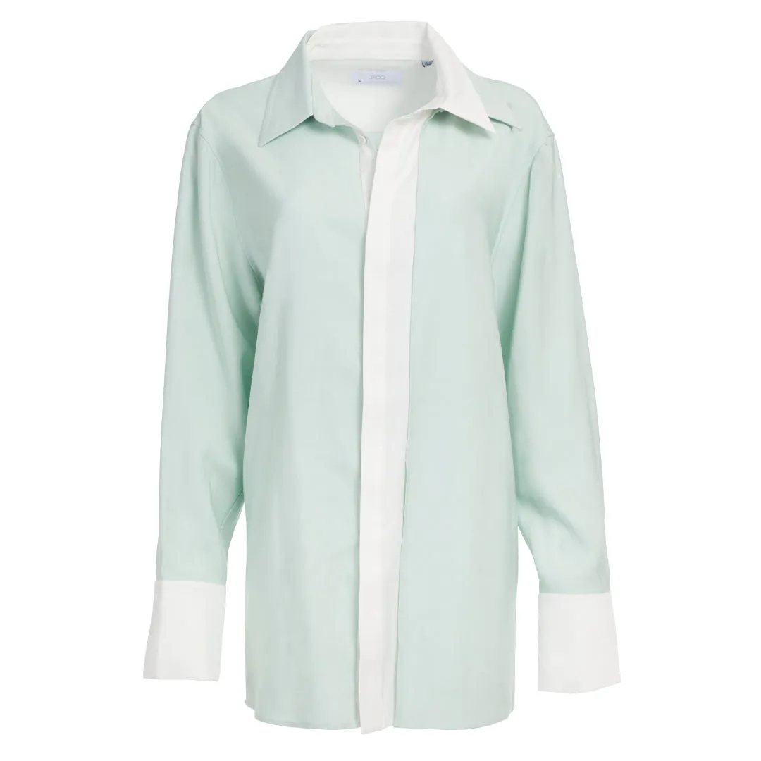 KENDALL TOP DESERT SAGE & IVORY COMBO