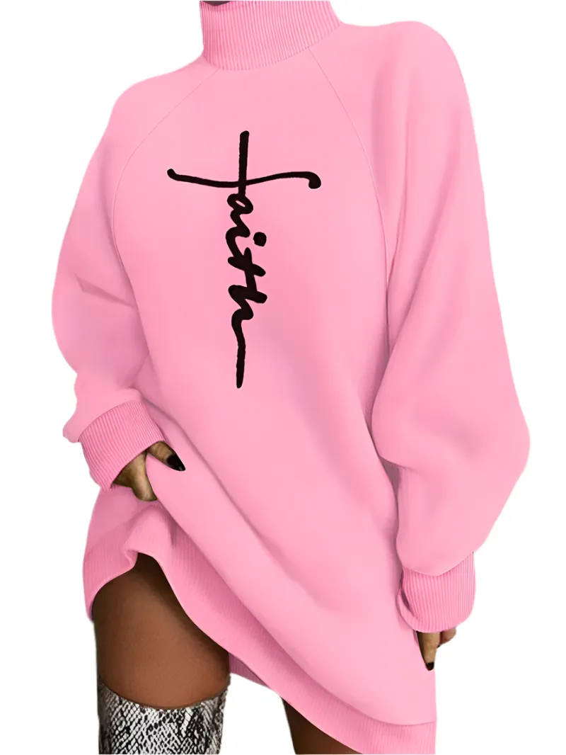 Kierra – Fashionable Women's Turtleneck Sweater