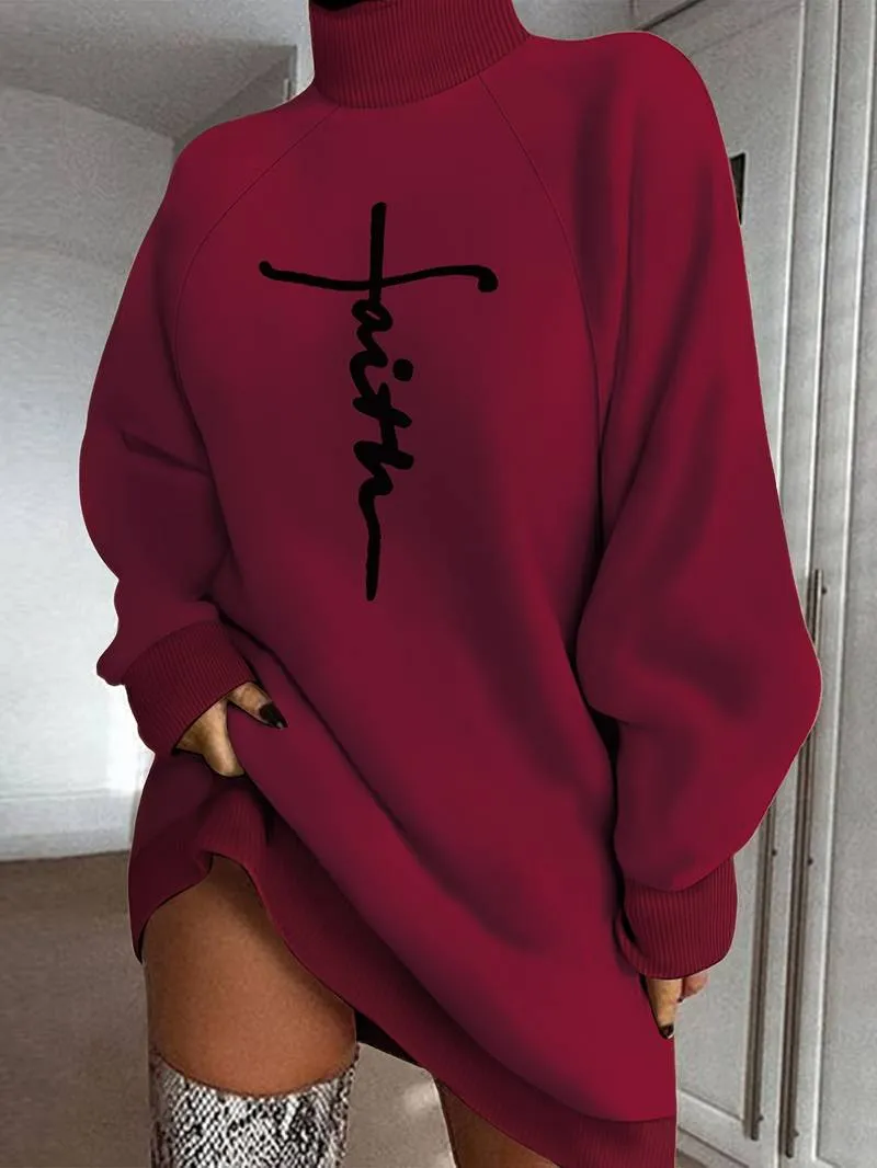 Kierra – Fashionable Women's Turtleneck Sweater