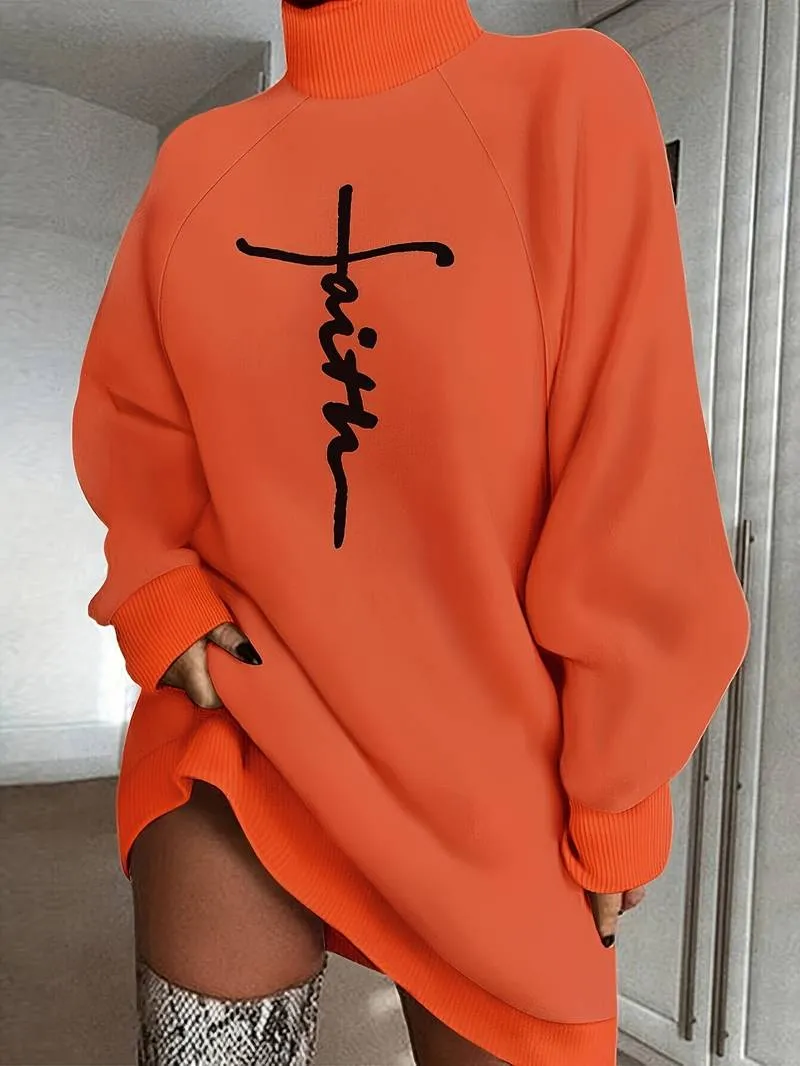 Kierra – Fashionable Women's Turtleneck Sweater