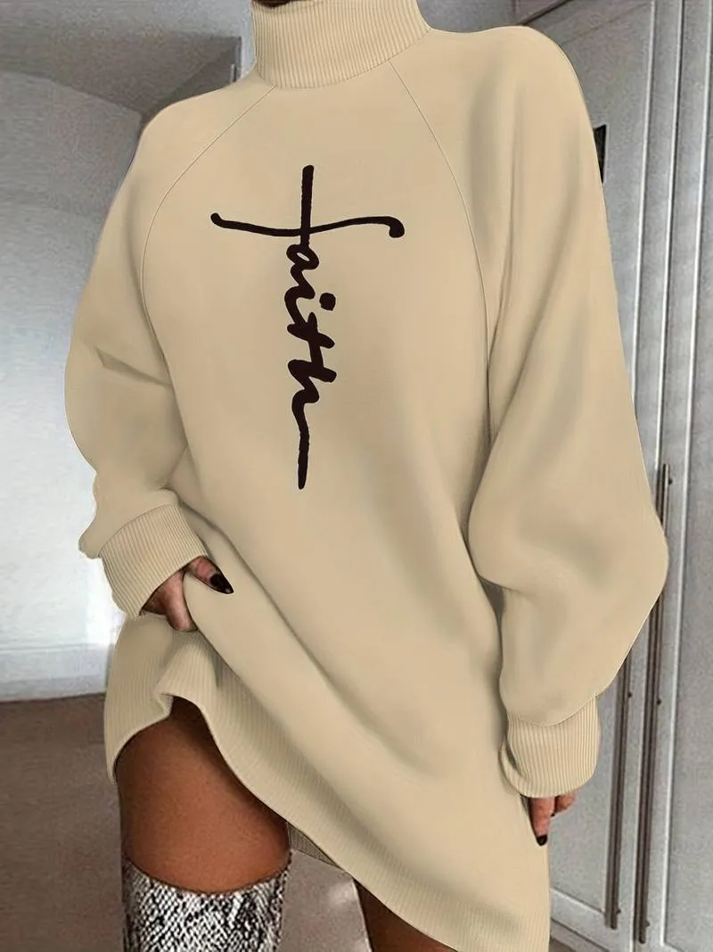 Kierra – Fashionable Women's Turtleneck Sweater