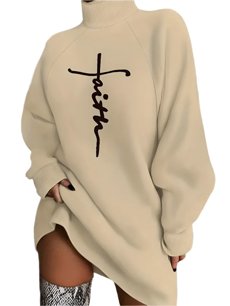 Kierra – Fashionable Women's Turtleneck Sweater