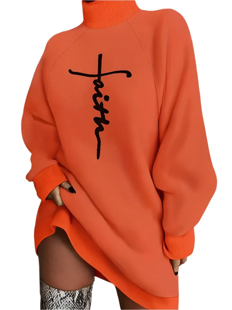 Kierra – Fashionable Women's Turtleneck Sweater
