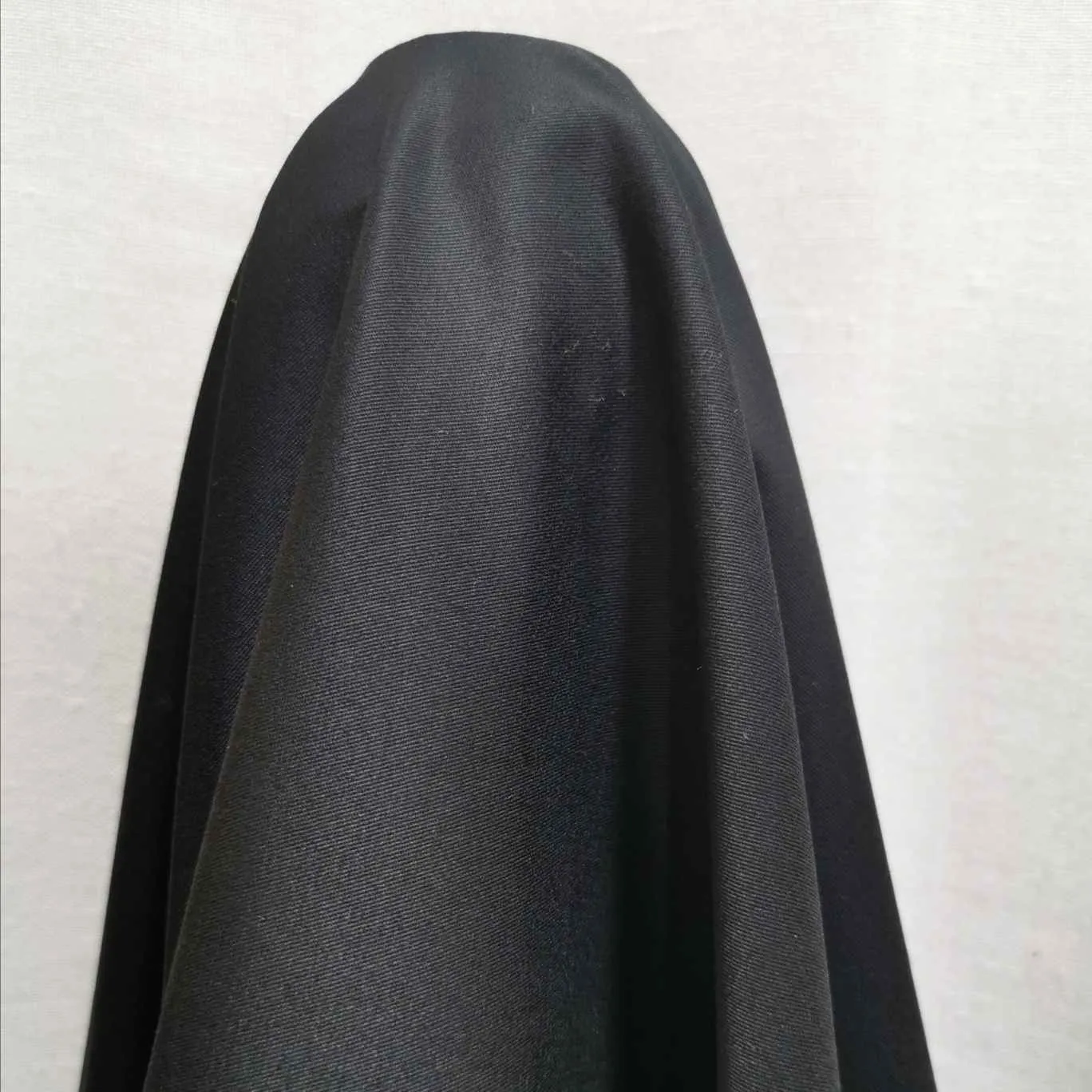 Kimba Stretch Woven, Black - 2m remnant